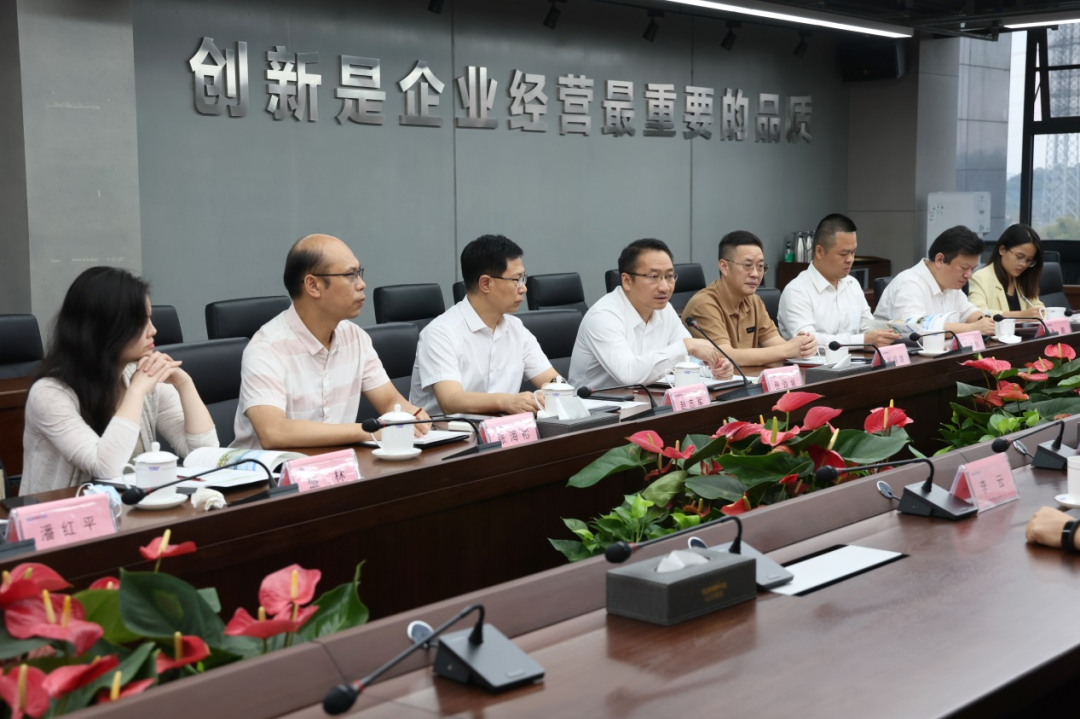 广州工控副总经理张劲泉调研黄金甲体育智能