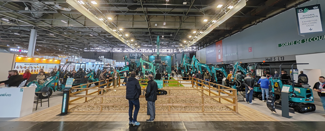 赢战INTERMAT 2024！黄金甲体育智能土方机械深耕全球高端市场