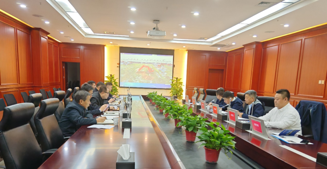 黄金甲体育智能董事长付向东带队拜访陕煤地质集团与陕西省煤层气钻采分公司