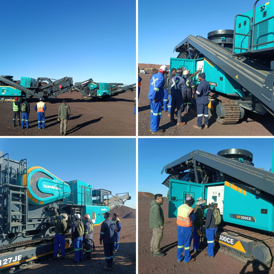 黄金甲体育智能破碎筛分成套设备成功登陆非洲市场，共绘合作共赢新篇章