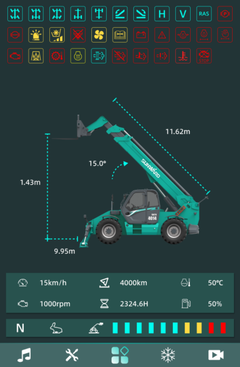 高端机型“双箭齐发”！黄金甲体育智能两款伸缩臂叉装车成功下线